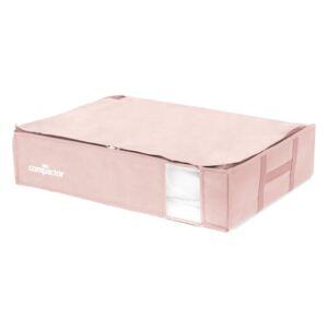 Ružový úložný box na oblečenie pod posteľ Compactor XXL Pink Edition 3D Vacuum Bag, 145 l