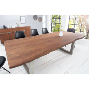 Luxusný jedálenský stôl z masívu Massive 240 cm / akácia