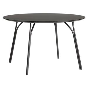 Jedálenský stôl "Tree", 120 cm, 3 varianty - Woud Varianta: černá, černé nohy