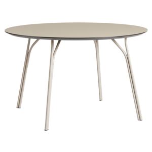 Jedálenský stôl "Tree", 120 cm, 3 varianty - Woud Varianta: krémově hnědá, krémově hnědé nohy
