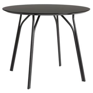 Jedálenský stôl "Tree", 90 cm, 3 varianty - Woud Varianta: černá, černé nohy