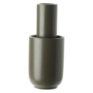 Keramická váza "Amel", malá, 3 varianty - Woud Varianta: tmavě zelená