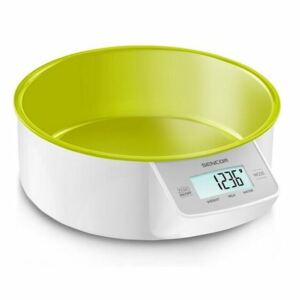 Sencor SKS 4004GR digitálna kuchynská váha, zelená