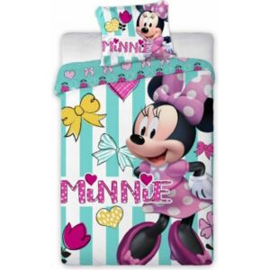 Faro Detské posteľné obliečky Minnie Mouse 084