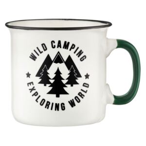 AMBITION Porcelánový hrnček Adventure Wild Camping 510 ml
