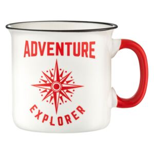 AMBITION Porcelánový hrnček Adventure Explorer 510 ml