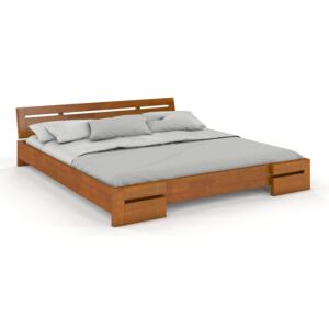 CHROB Drevená posteľ z borovice Salerno - jelša Plocha na spanie:: 90 x 200 cm