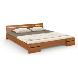 CHROB Drevená posteľ z borovice Sparta - jelša Plocha na spanie:: 90 x 200 cm