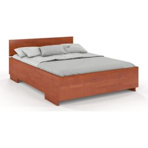 CHROB Masívna posteľ Bergman High buk - jelša Plocha na spanie:: 180 x 200 cm