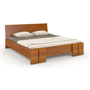CHROB Masívna posteľ Vestre Maxi z borovice - jelša Plocha na spanie:: 90 x 200 cm