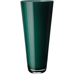 Villeroy & Boch Verso sklenená váza emerald green, 25 cm