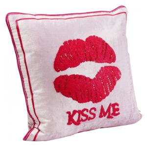 KARE DESIGN Sada 2 ks − Vankúšik Kiss Me Pink 40 × 40 cm
