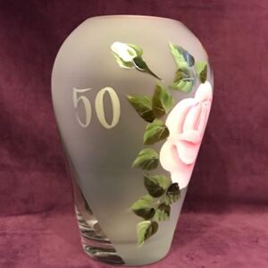 Darčeky.Online Maľovaná váza k výročiu