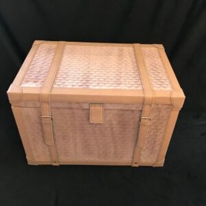 Darčeky.Online Semišový úložný box 60cm x 40cm x 40cm ružová