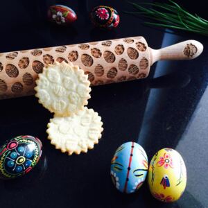 Veľkonočný embosovaný valček na cesto Easter Eggs