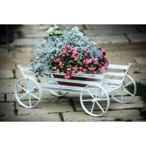 Efesto Stojan na kvety vozík