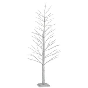 Strieborný svietiace vianočný stromček - 40*40*150cm