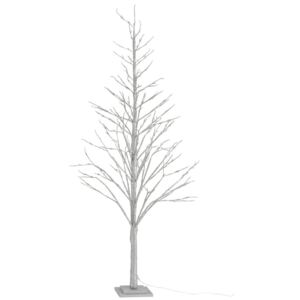 Strieborný svietiace vianočný stromček - 60*60*210cm