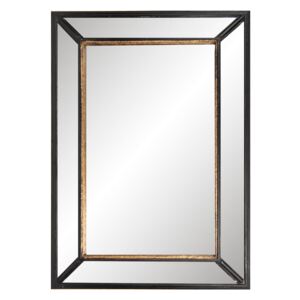 Obdĺžnikové zrkadlo v dvojitom ráme - 50 * 70 cm