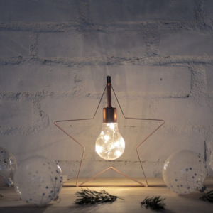 Dekorativní LED lampička v tvare hvezdičky DecoKing Star