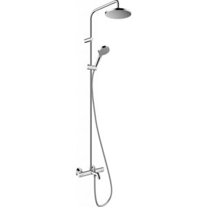 Hansgrohe Vernis Blend - Sprchový/vaňový systém, termostatický, hlavová sprcha + ručná sprcha, Chróm 26274000