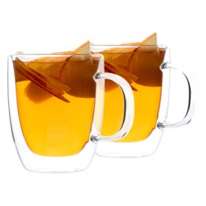Termo pohár šálka na čaj, 2ks, 350ml, HOTCOLD TYP 12