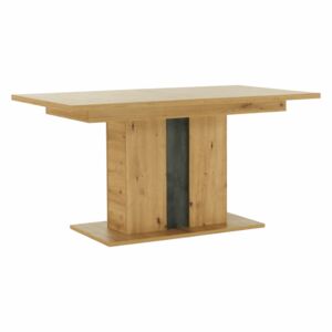 TEMPO KONDELA Eridan S rozkladací jedálenský stôl dub artisan / sivý betón