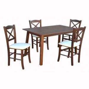 Stôl LEO ROZŤAHOVACÍ 1ks + Stolička D221 1 4ks