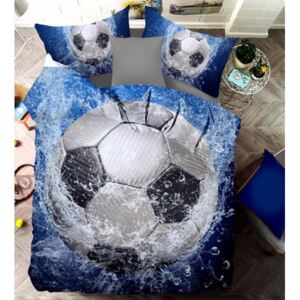Skladom! Posteľné obliečky 3D Futbalová lopta > varianta obliečky 3D Futbalová lopta