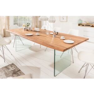 Jedálenský stôl 39333 200x100cm Masív drevo Acacia/Agát-Komfort-nábytok
