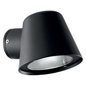 Ideal Lux - Vonkajšie nástenné svietidlo 1xGU10/35W/230V čierna + záruka 3 roky zadarmo
