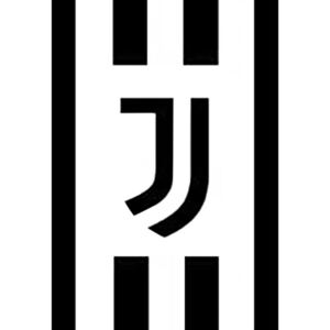Detská deka Juventus FC Black and White 150x200 cm