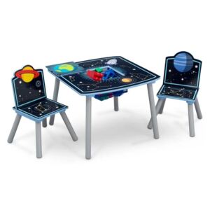 BHome Detský stôl s stoličkami Vesmír