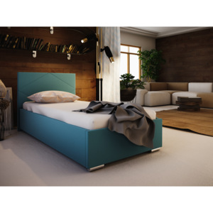 Jednolôžková čalúnená posteľ NASTY 5 + rošt + matrac, 80x200, Sofie 14