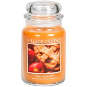 Village Candle Vonná sviečka v skle - Warm Apple Pie - Jablkový koláč, veľká