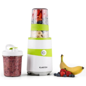Klarstein Vitalic, 1000W, biely, stojaci smoothie mixér, 2 čepieľkové nadstavce