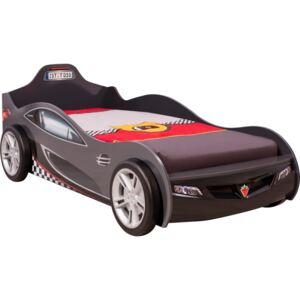Cilek Detská posteľ auto 90x190 cm Coupe čierna