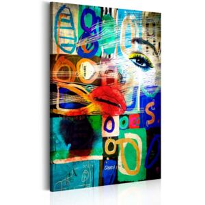 Bimago Obraz na plátne - Kiss of Modernity 60x90 cm