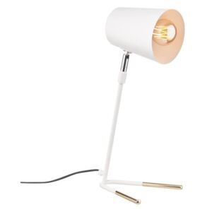 LUXA Stolná lampa 47 cm - biela/zlatá