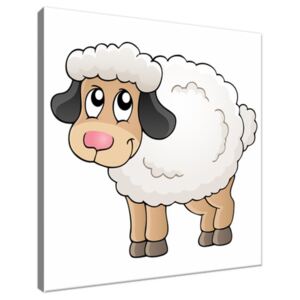 Obraz na plátne Veselá ovečka 30x30cm 3052A_1AI