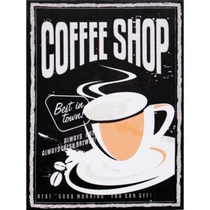 Obraz na plátne - Obchod s kávou, 30x40 cm