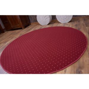 Koberec kruh AKTUA 116 bordový - 100 cm kruh