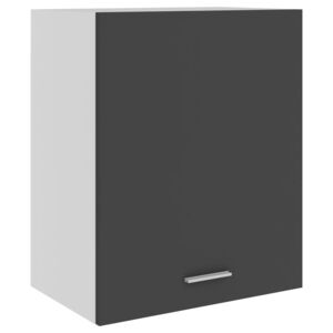 Závesná skrinka, sivá 50x31x60 cm, drevotrieska