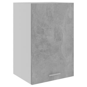 Závesná skrinka, betónovo sivá 39,5x31x60 cm, drevotrieska