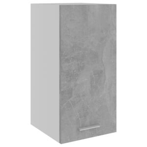 Závesná skrinka, betónovo sivá 29,5x31x60 cm, drevotrieska