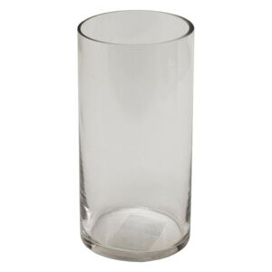 Váza sklo valec 10*20 cm