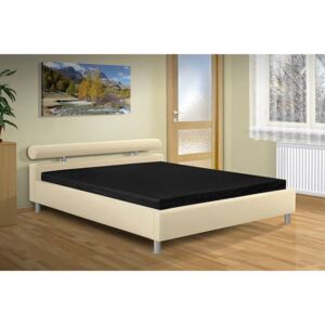 Moderná manželská posteľ Doroty 140x200 cm Barva: béžová