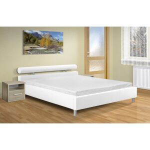 Moderná manželská posteľ Doroty 180x200 cm Barva: eko bílá