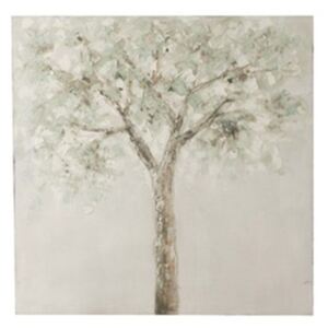 Obraz strom biely zelený na plátne ROSE BOHEMIEN