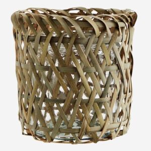 Bambusový obal na kvetináč Bamboo & Glass